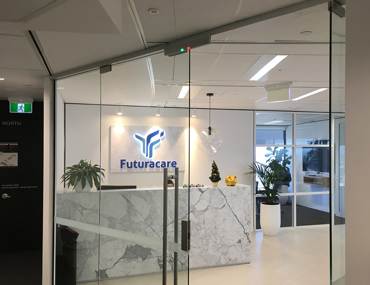 Futuracare Branding by FOX DESIGN, Sydney