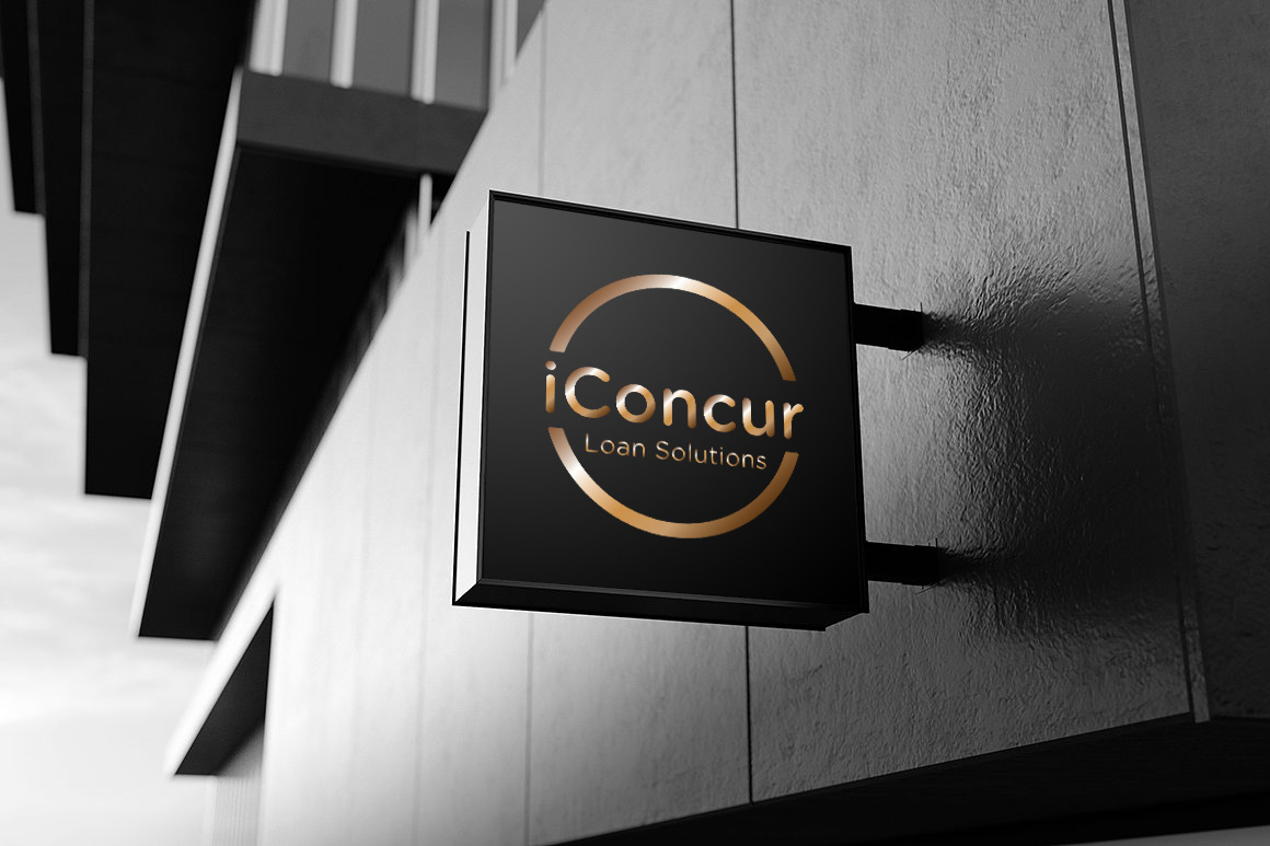 iConcur Loan Solutions | Sydney mortgage company logo design agency