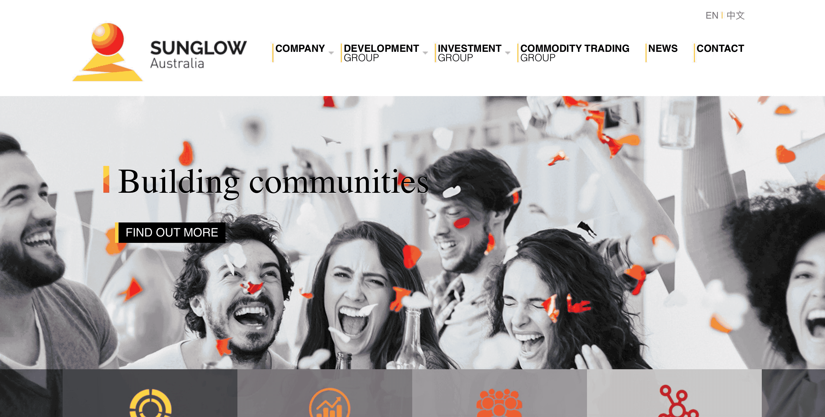 Futuracare website home page slidershow by FOX DESIGN