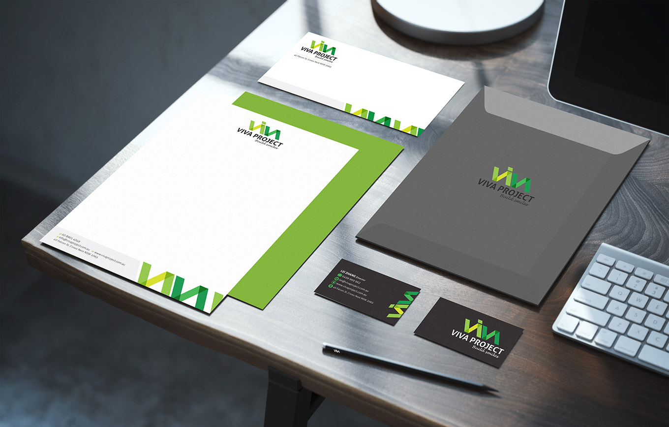 VIVA Project | Sydney building company branding by FOX DESIGN